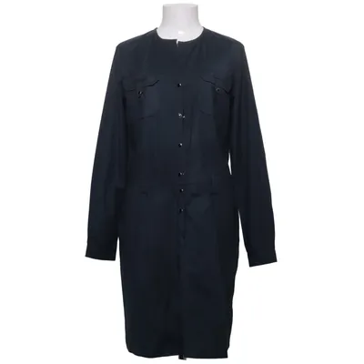 Robe chemise (Noir) de Pieszak Coton, Élasthane, Polyester