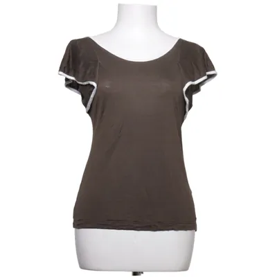 Top (Bruin) van Escada Zijde, Viscose