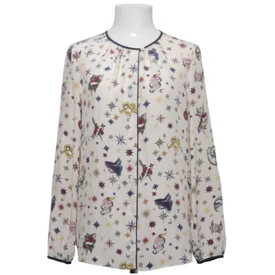 Blouse (Beige, Multicolored) from Tommy Hilfiger Silk