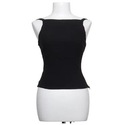 Tanktop (Zwart) van Amisu Elastaan, Polyamide, Viscose