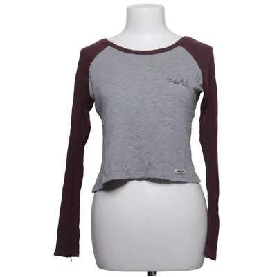 Baseball T-shirt (Gray, Purple) from Double Agent