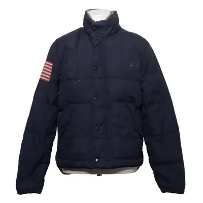 Down jacket (Blue, Beige) from Denim & Supply Ralph Lauren Down, Polyamide, Polyester