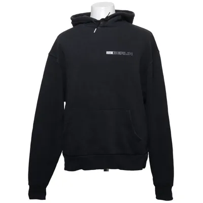 Sweat à capuche (Noir) de Vertere Berlin Coton biologique, Polyester