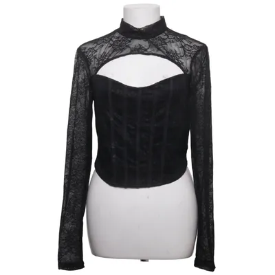 Top (Black) from Amisu Elastane, Polyamide, Polyester