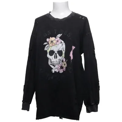 Long sleeve T-shirt (Black, Multicolored) from Mochy Cotton