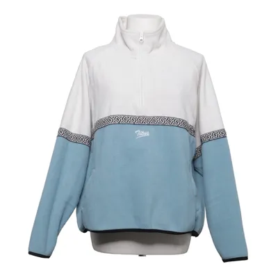 Fleece sweater (White, Blue, Multicolored) from Titus Polyester