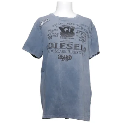 T-shirt (Bleu) de Diesel Coton, Élasthane