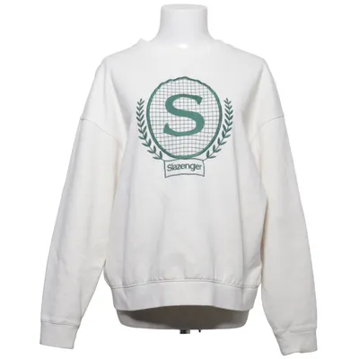 Sweatshirt (Wit) van Slazenger Katoen, Polyester