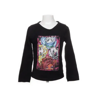 Langærmet t-shirt (Sort, Flerfarvet) fra Monster High Bomuld