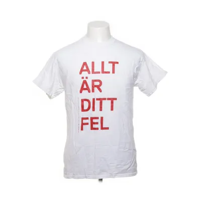 T-shirt (Vit) från Gildan Bomull