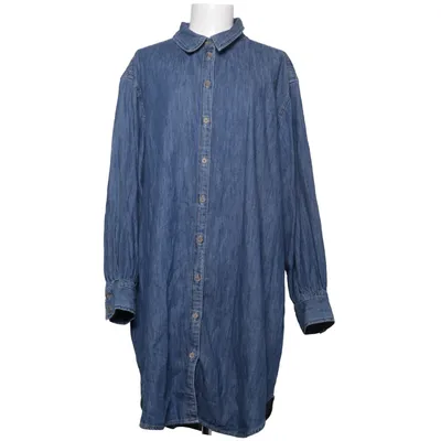 Denim jurk (Blauw) van Lindex Katoen
