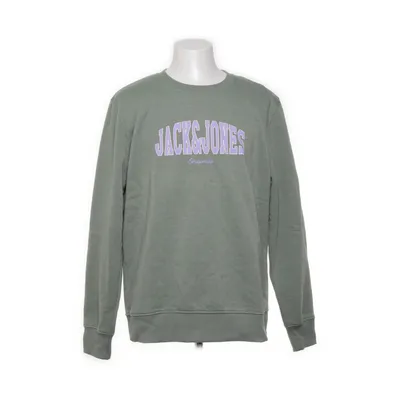 Collegetröja (Grön) från Originals by Jack & Jones Bomull, Polyester