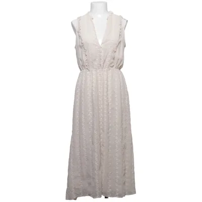 Maxi dress (Beige) from Zara Cotton, Polyester