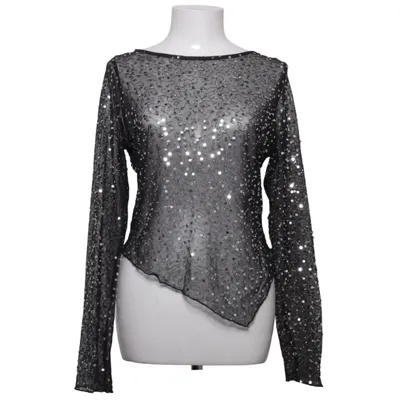 Top (Schwarz, Silber) von Sister & Sister Elasthan, Polyester