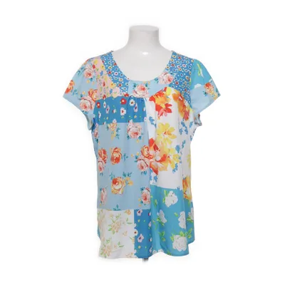 Top (Blue, Multicolored) from JustFashionNow Polyester