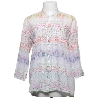 Bluse (Flerfarvet) fra Just White Bomuld