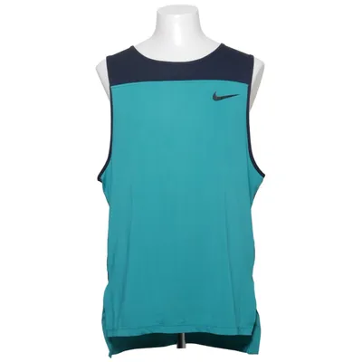 Træningstanktop (Blå, Flerfarvet) fra Nike Elastan, Polyester