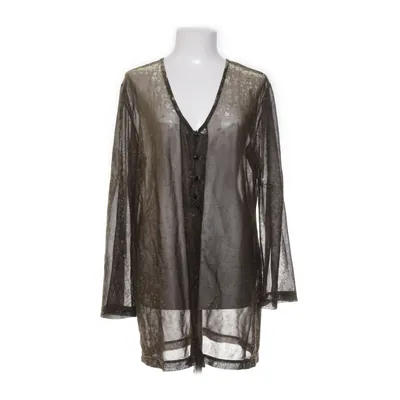 Kimono (Svart, Guldfärgad) från Collection by Lindex Metallfiber, Polyamid, Polyester