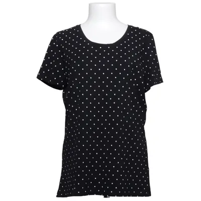 Haut (Noir, Blanc) de The Basics C&A Coton, Élasthane