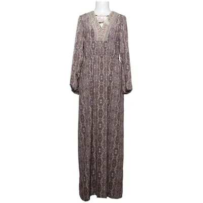 Maxikleid (Braun, Mehrfarbig) von La Fée Maraboutée Polyester