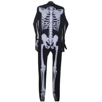 Udklædning (Sort, Hvid) fra Spooktacular Creations Polyester