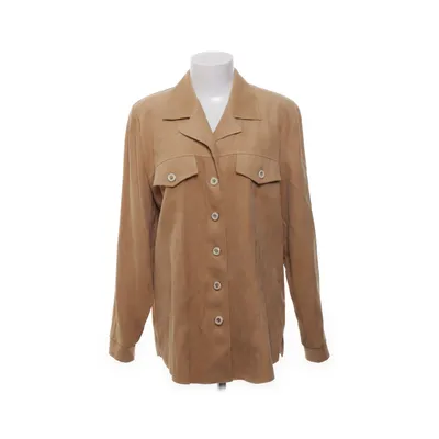 Jacket (Beige) from Shann by Pola Polyester, Viscose
