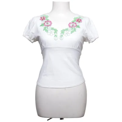 Top (White, Pink, Green) from Anna Sui Cotton