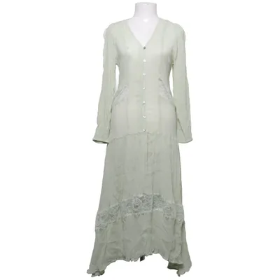 Robe longue (Vert) de Indiska Polyamide, Polyester, Viscose