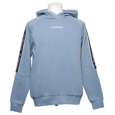 Huvtröja (Blå, Svart, Vit) från Kappa Bomull, Polyester