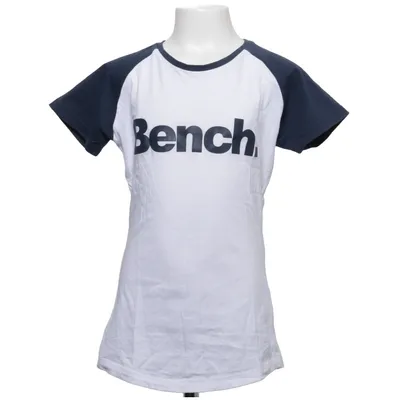 Baseballtröja (Vit, Blå) från Bench Bomull