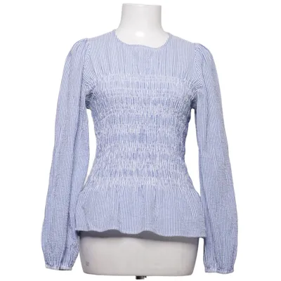 Blus (Blå, Vit) från Neo Noir Bomull, Polyester