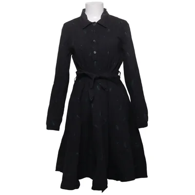 Shirt dress (Black) from Danefae Cotton, Elastane