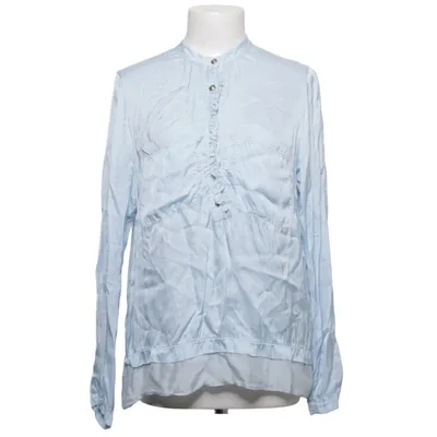 Blouse (Blauw) van Maja Roos Zijde, Viscose