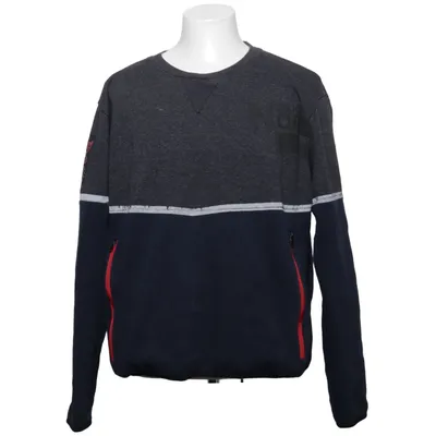 Sweatshirt (Blue, Gray, Multicolored) from Geographical Norway Cotton, Polyester