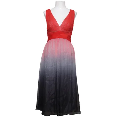 Kleid (Rot, Grau, Mehrfarbig) von MOLTON Seide