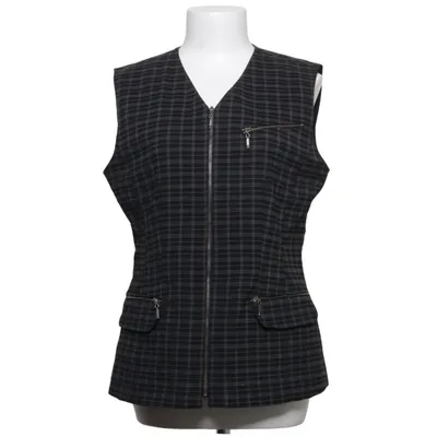 Kostuumgilet (Zwart, Grijs) van Miss H. Elastaan, Polyester, Viscose