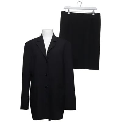 Skirt suit (Black) from Birgitta Acetate