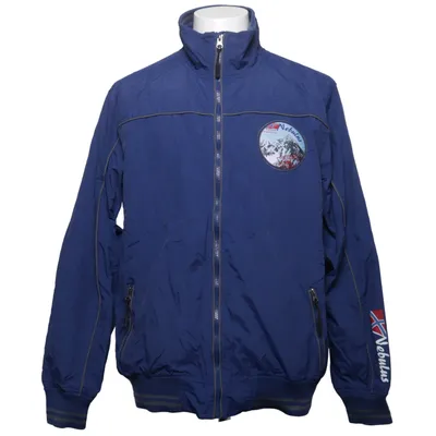 Blouson (Bleu) de Nebulus Coton, Polyester