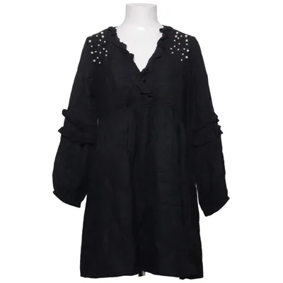 Robe (Noir) de Zara Basic Collection Acrylique, Polyamide, Viscose