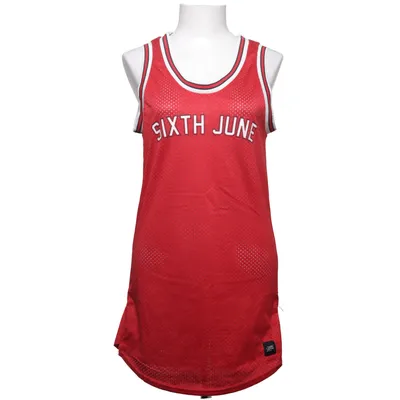 Basketlinne (Röd, Vit) från Sixth June Polyester