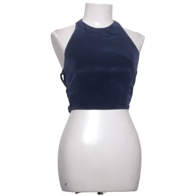 Halterneck top (Blå) fra Zapata Collection Bomuld
