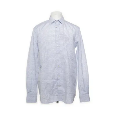 Shirt (White, Blue) from Eton Cotton