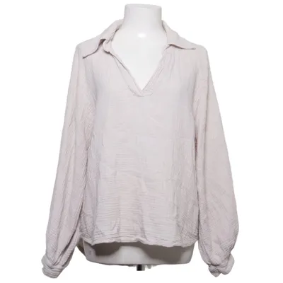 Blouse (Beige) van Made in italy Katoen