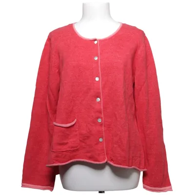 Strickjacke (Rot) von Gudrun Sjödén Baumwolle, Leinen