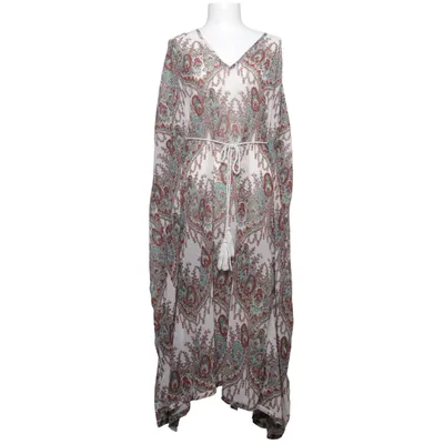 Kaftan (White, Multicolored) from Make Way Polyester