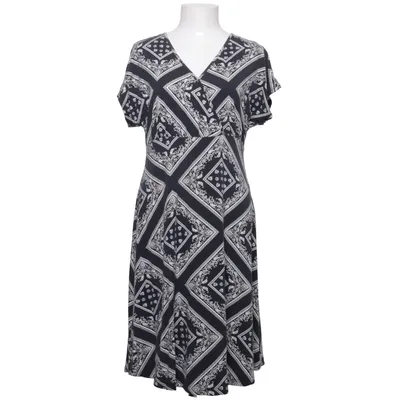 Jurk (Zwart, Wit) van Signature Elastaan, Viscose