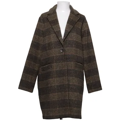 Coat (Green, Brown) from Farhi Acrylic, Polyamide, Polyester, Wool