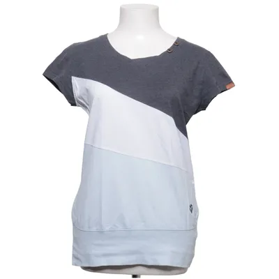 T-shirt (Grå, Vit, Blå) från Alife & kickin Ekologisk bomull, Polyester