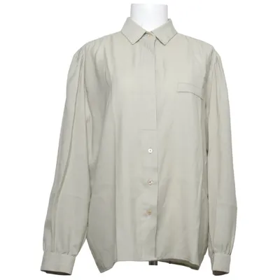 Shirt (Beige) from Delmod Polyester, Wool