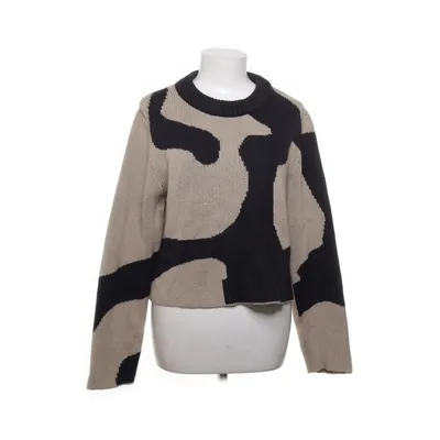 Sweater (Beige, Sort) fra Weekday Akryl, Bomuld